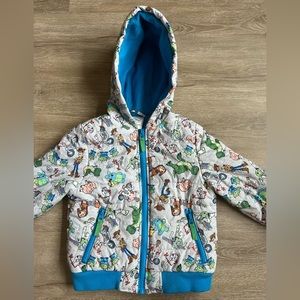 Disney Toy Story 3 Puffer Jacket Size 4